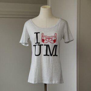 I Rock Umph T-Shirt | Women's Light Grey Scoopneck {I Heart Umphree's} NWOT